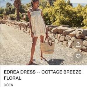 Doen Edrea dress nwt
